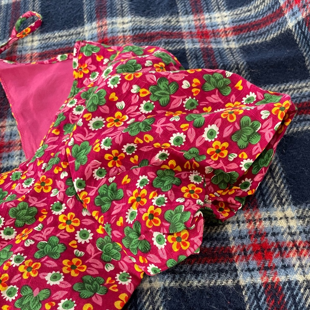 Betsey Johnson Red Floral Mini Dress - Picture 10 of 15